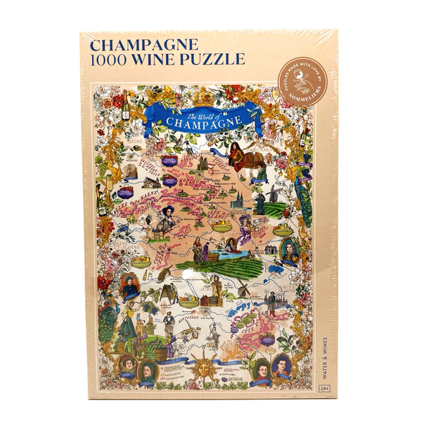 Champagne Region Puzzle 1000 pieces